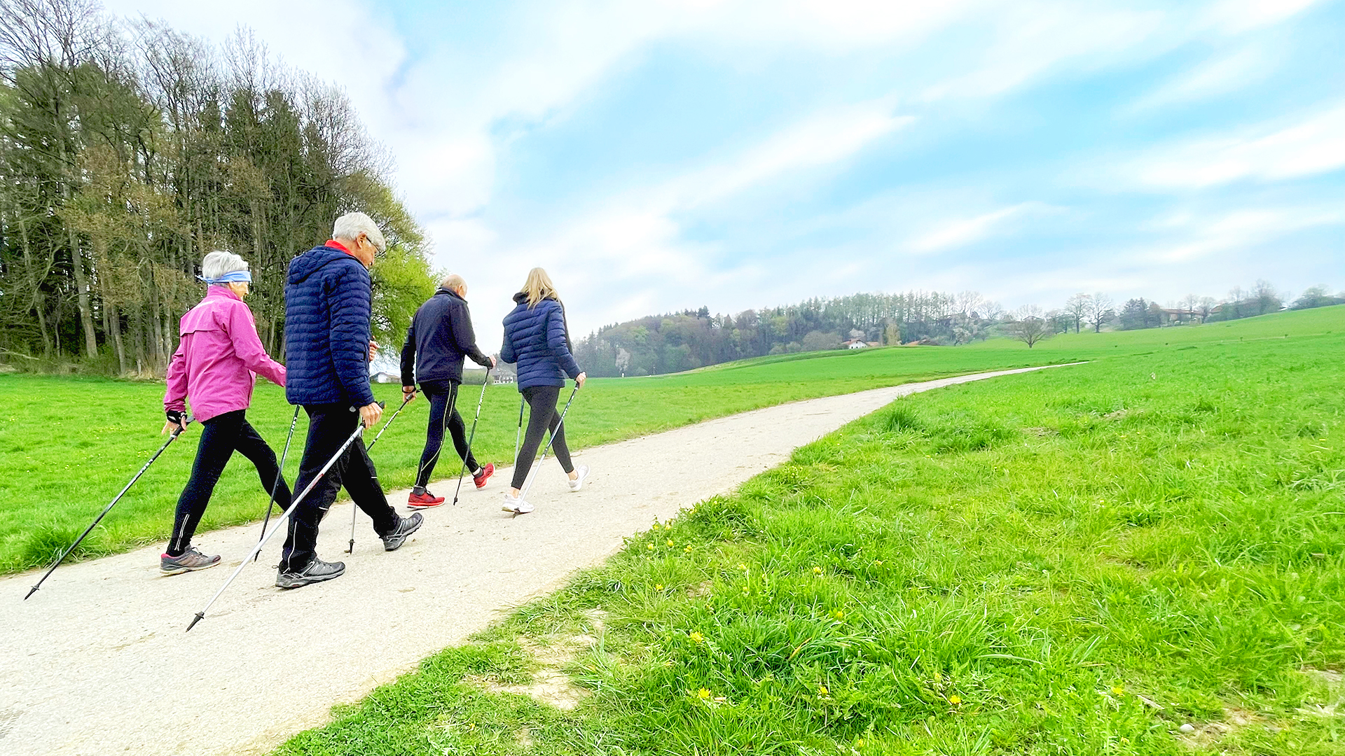 Nordic Walking Kurse beim WSV GLonn
